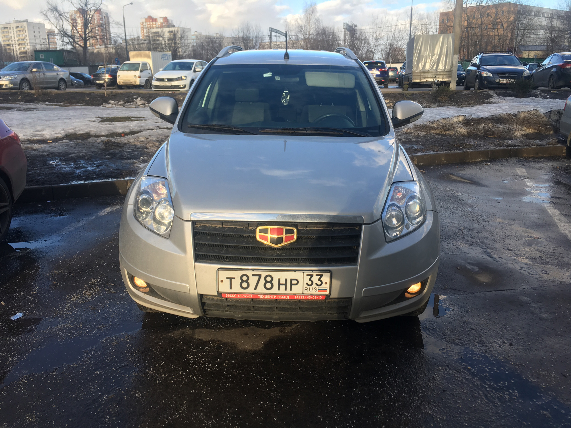 Geely Emgrand x7 мигалки