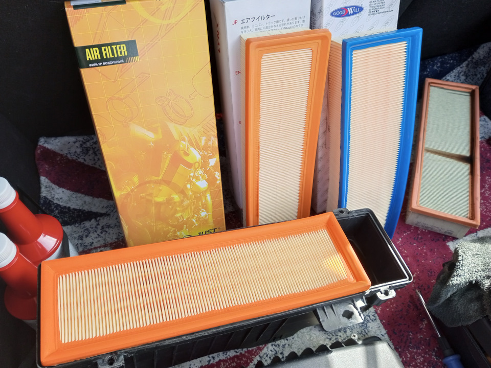 На лето решил поставить воздушный фильтр Just Drive (так как он довольно бюджетный и по качеству вроде неплохой) Проверим как он справится с пыльным городом Новосибирск. — Peugeot 207