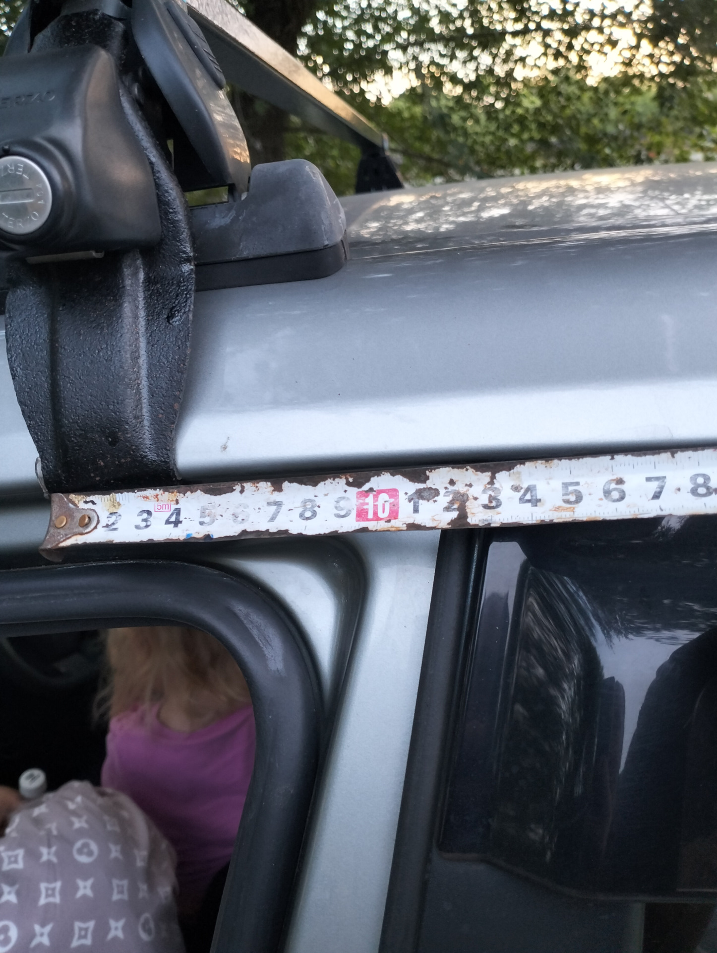 Установка рейлингов, багажника на крышу — Toyota Wish (AE20), 1,8 л ...