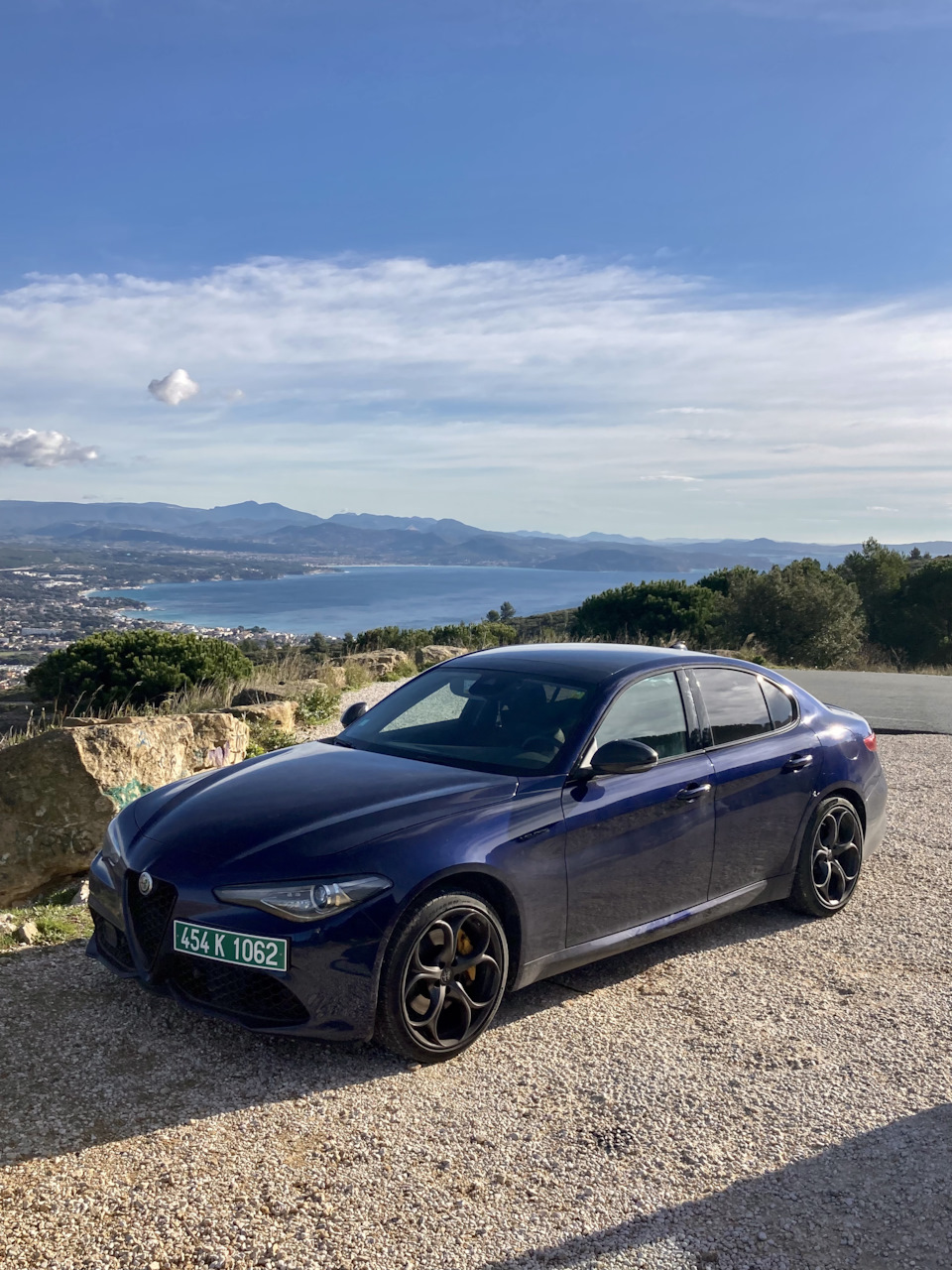 Лазурный берег зимой, без пробок и туристов — Alfa Romeo Giulia (952), 2 л,  2020 года | покатушки | DRIVE2