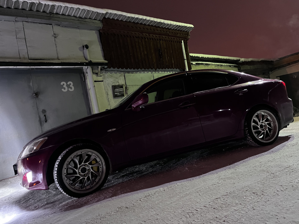 Покупка и установка колес lorinser LM 6 — Lexus IS II, 2,5 л, 2008 года ...