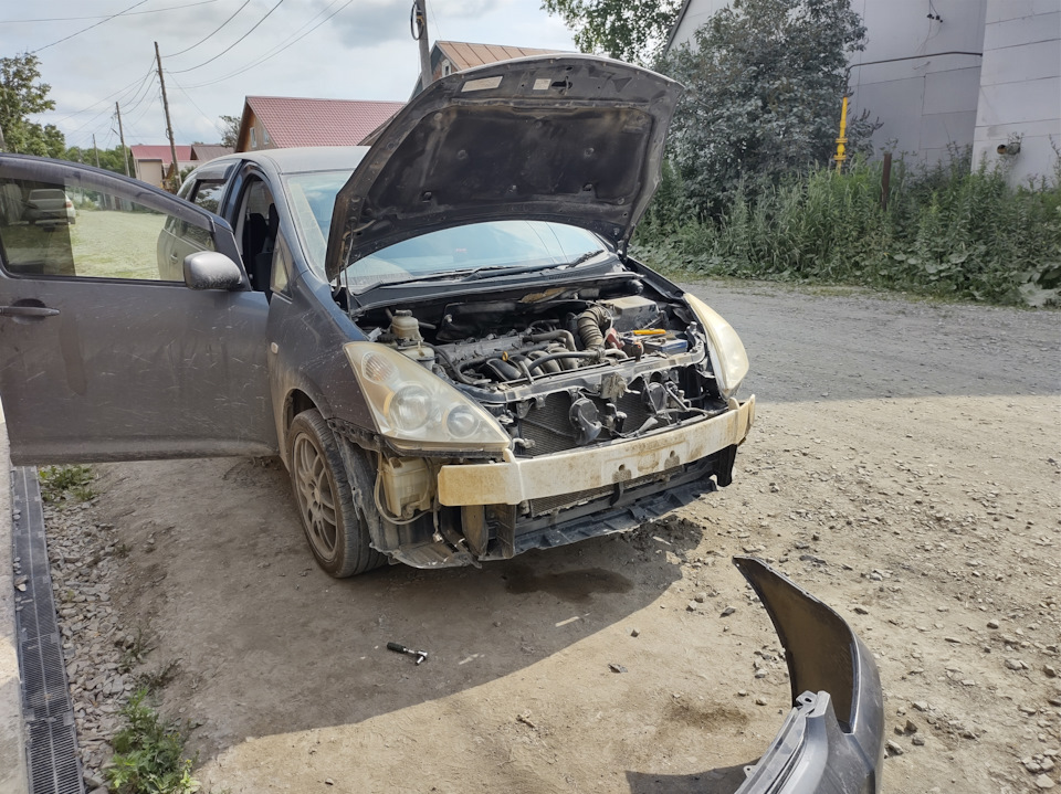 Галоген на Ксенон — Toyota Wish (AE10), 1,8 л, 2003 года | стайлинг ...