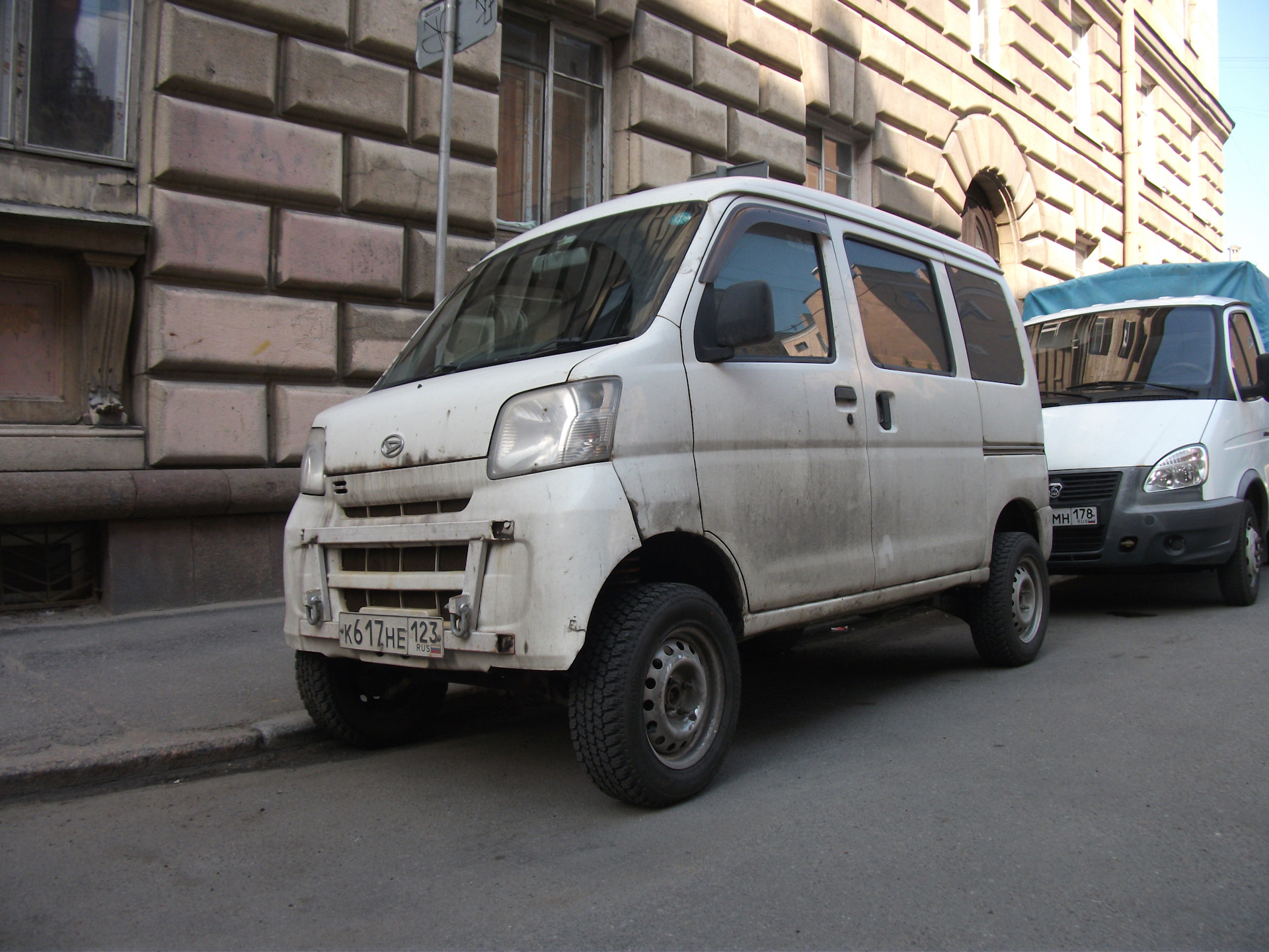 Подвеска. Часть 2 --- передние стойки — Daihatsu Hijet (S320, S330), 0,7 л,  2009 года | тюнинг | DRIVE2