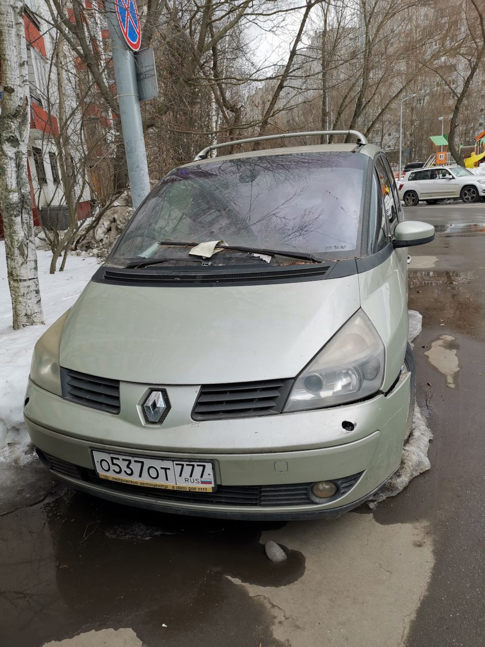 Рено espace Москва, Тропарёво. — Сообщество «Брошенные Машины» на DRIVE2