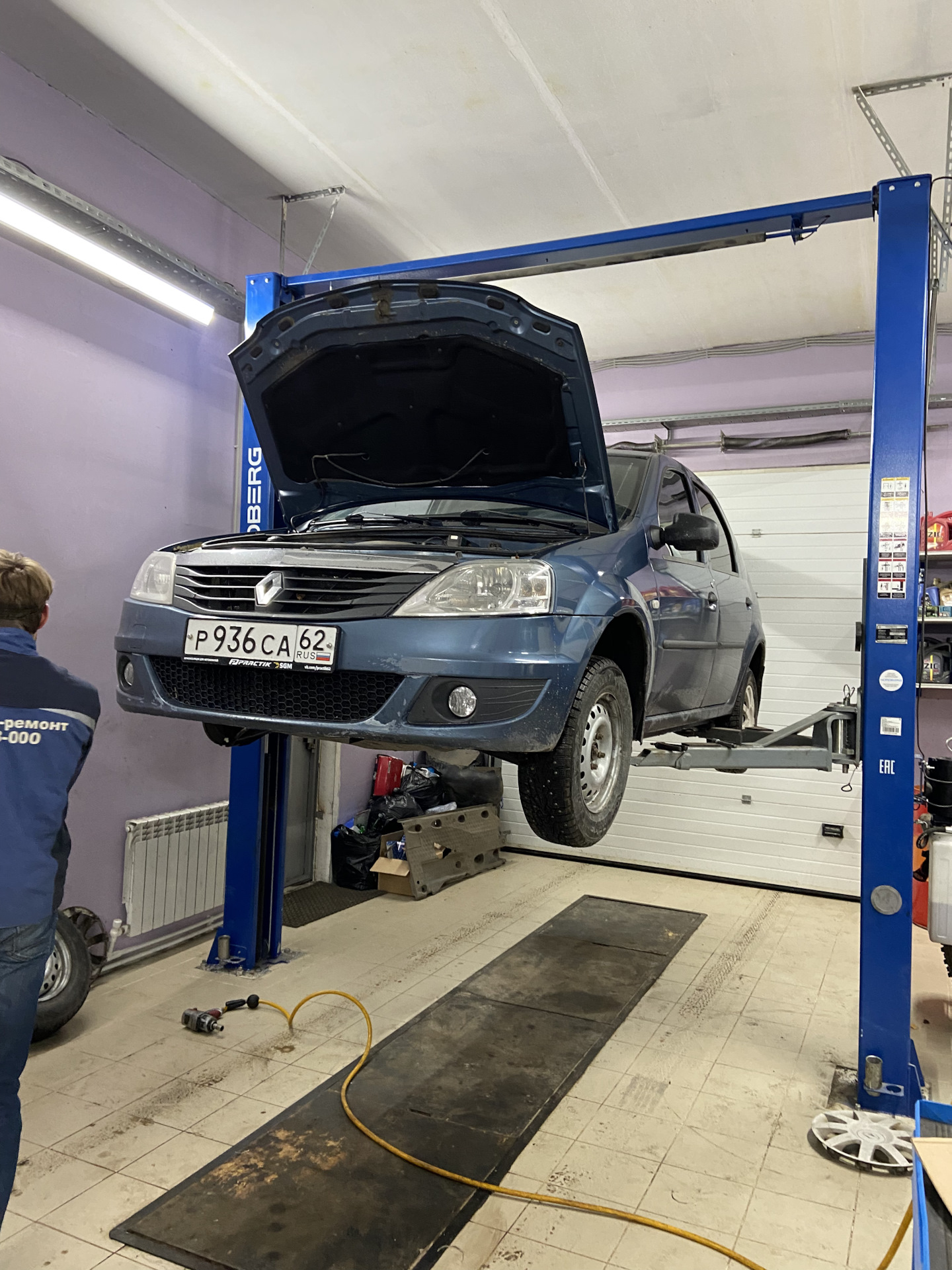 Очень большое ТО — Renault Logan (1G), 1,6 л, 2011 года | визит на ...