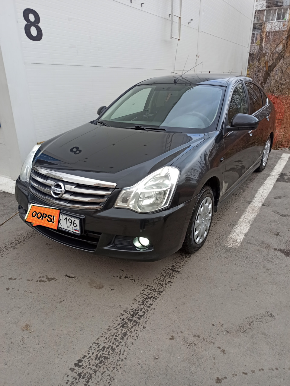 История с локером (подкрылок) — Nissan Almera V (G11/15), 1,6 л, 2014 ...