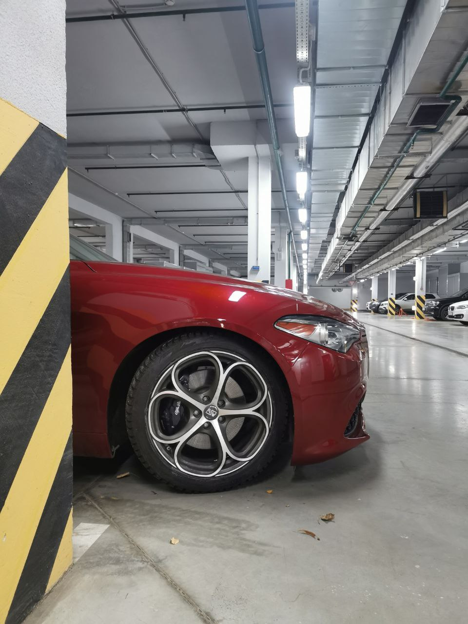 Баг или фича. Угол Аккермана — Alfa Romeo Giulia (952), 2 л, 2018 года ...