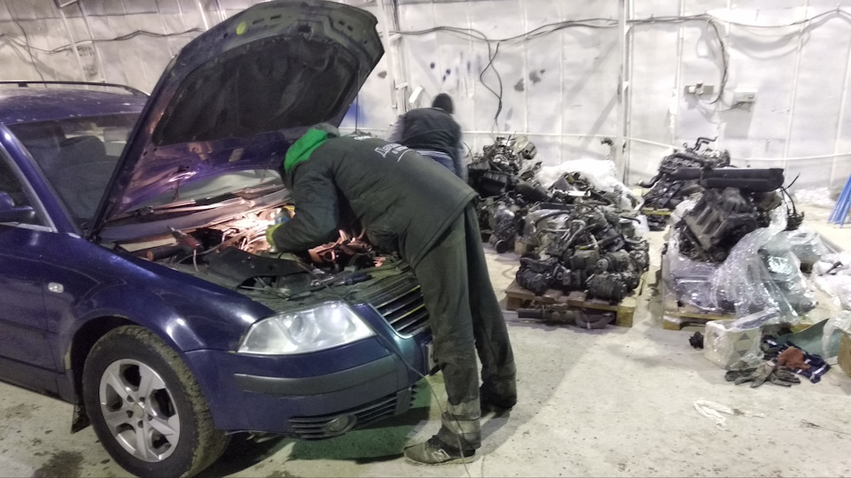 Вакуумный насос — Volkswagen Passat Variant (B5), 1,9 л, 2002 года ...