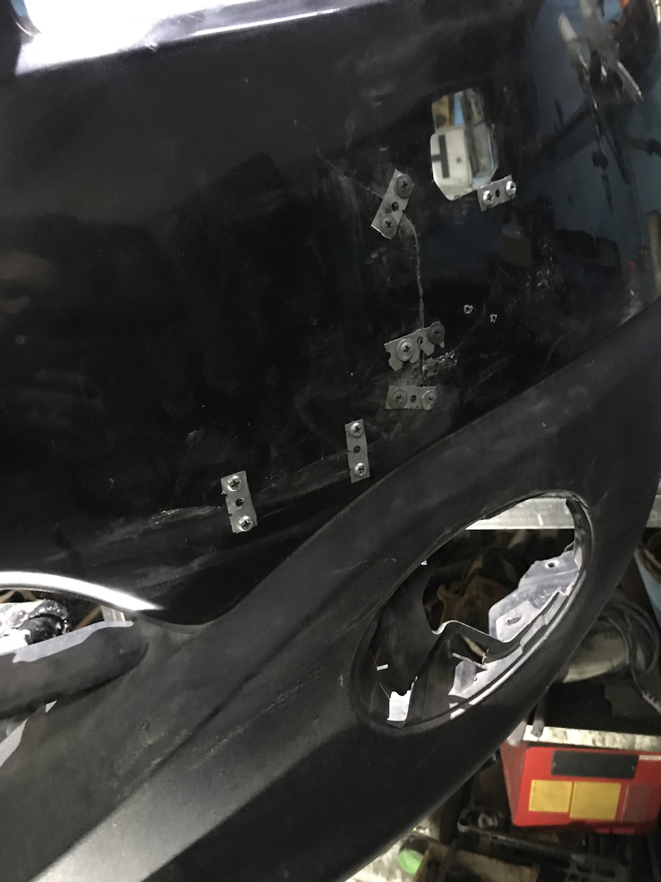 Ремонт переднего бампера Ниссан кашкай — DRIVE2