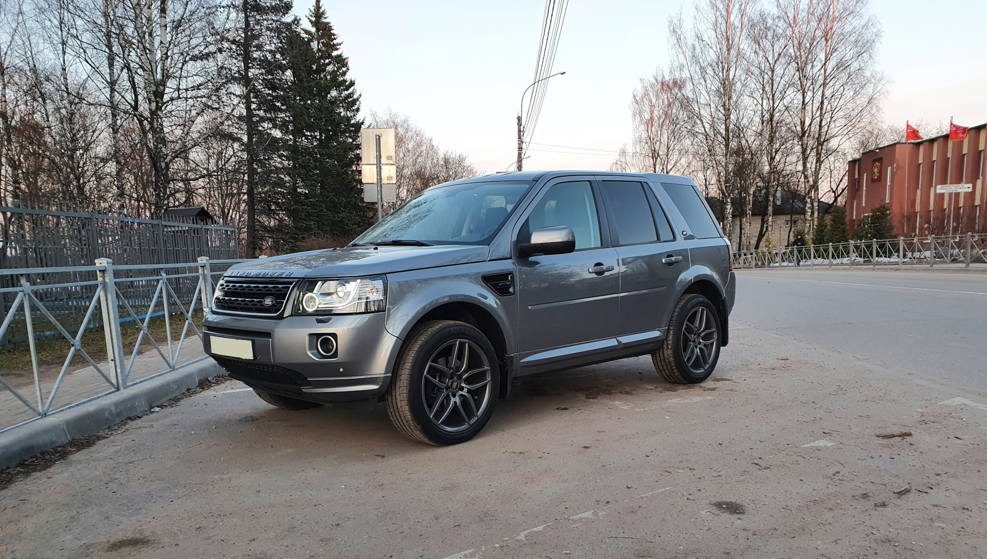 Вообщем вот, прикрутились. — Land Rover Freelander 2 (L359), 2,2 л ...