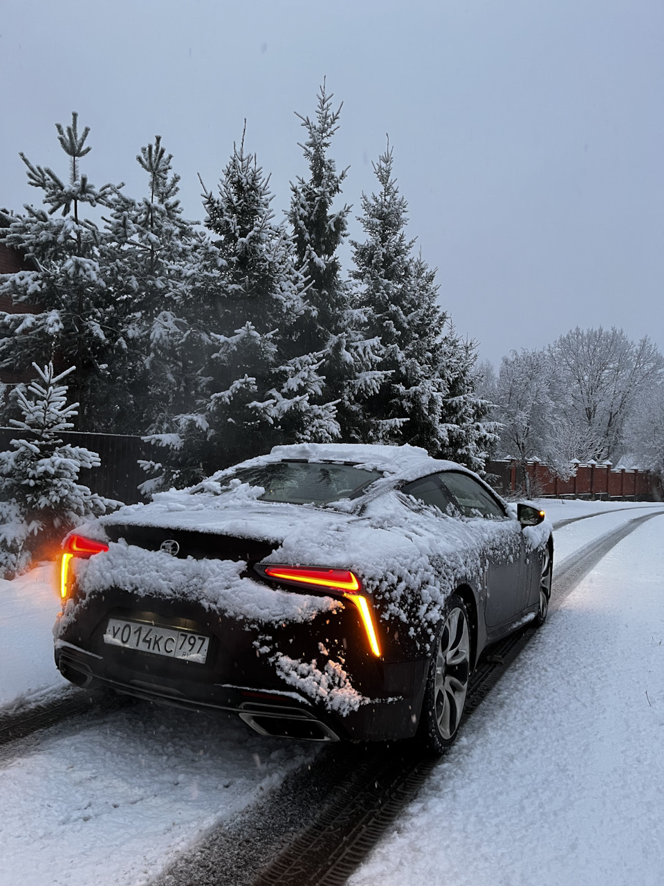 Зимняя Эксплуатация LC500 — Lexus LC 500, 5 л, 2019 года | наблюдение |  DRIVE2