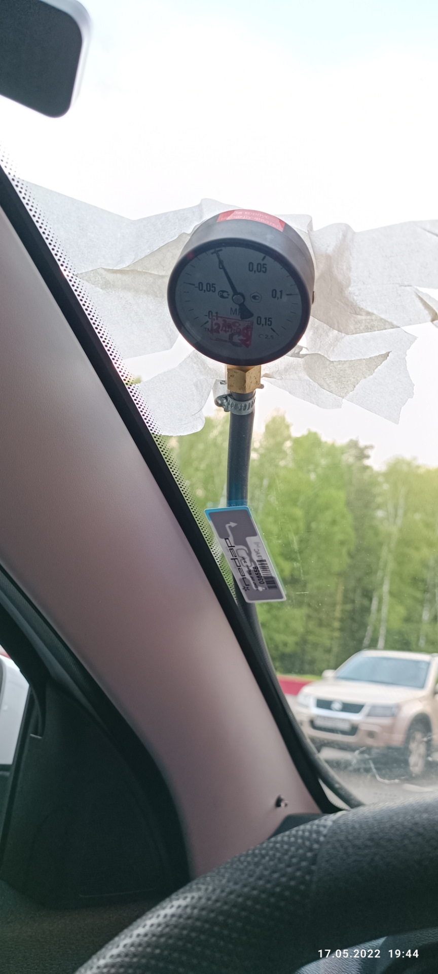 Замер давления картерных газов. — Lada Vesta SW Cross (1G), 1,8 л, 2019 ...