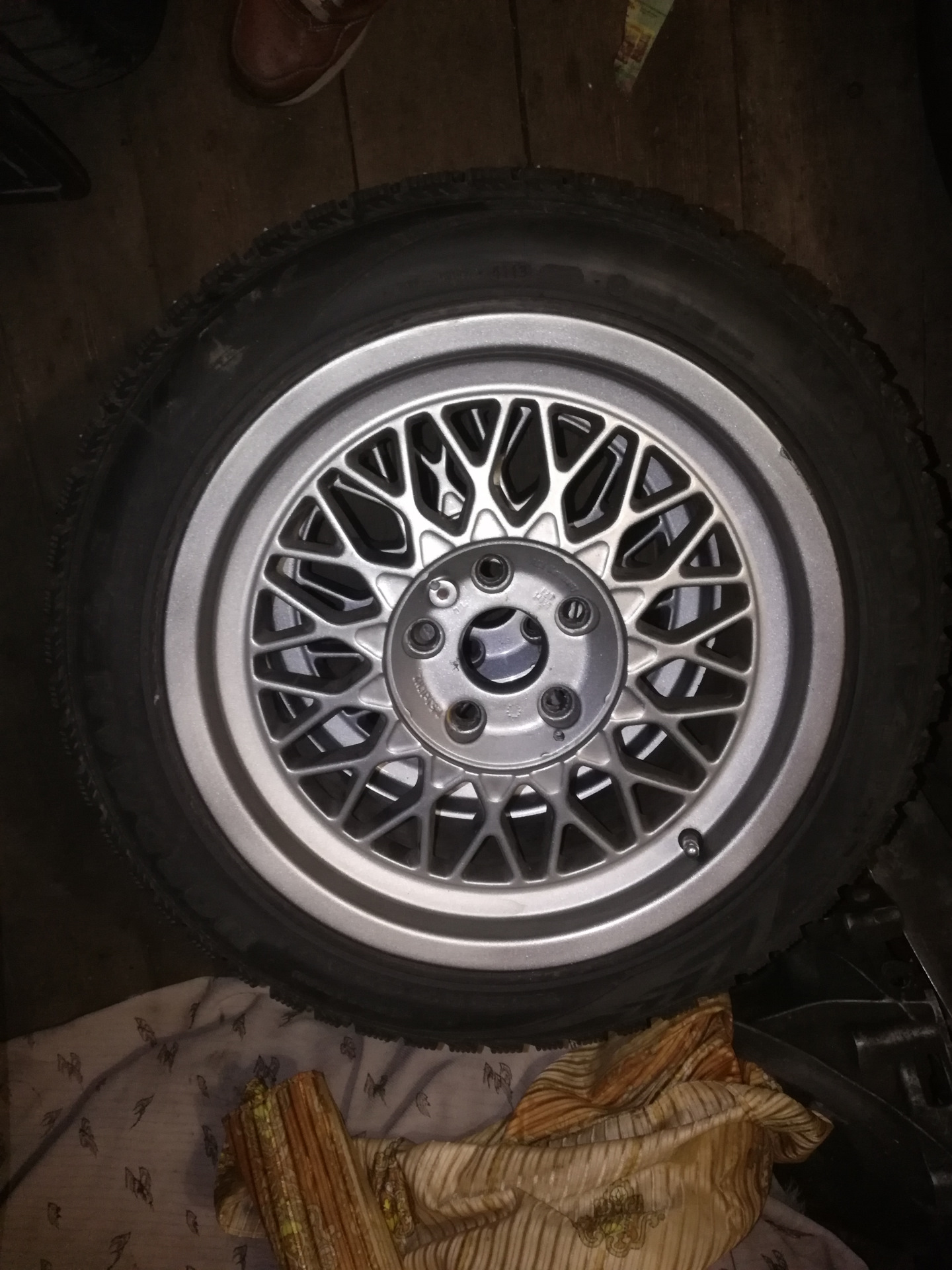 Колеса пост. АСТ R16 5×112 НА ЗИМЕ. — Audi 200 (20v), 2,2 л, 1990 года ...