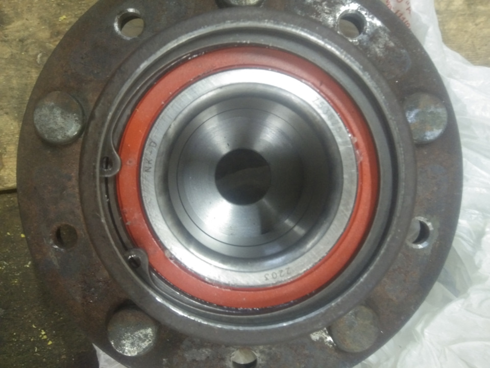 Переделка задней ступицы. — Ford Transit (7G), 2,2 л, 2007 года ...