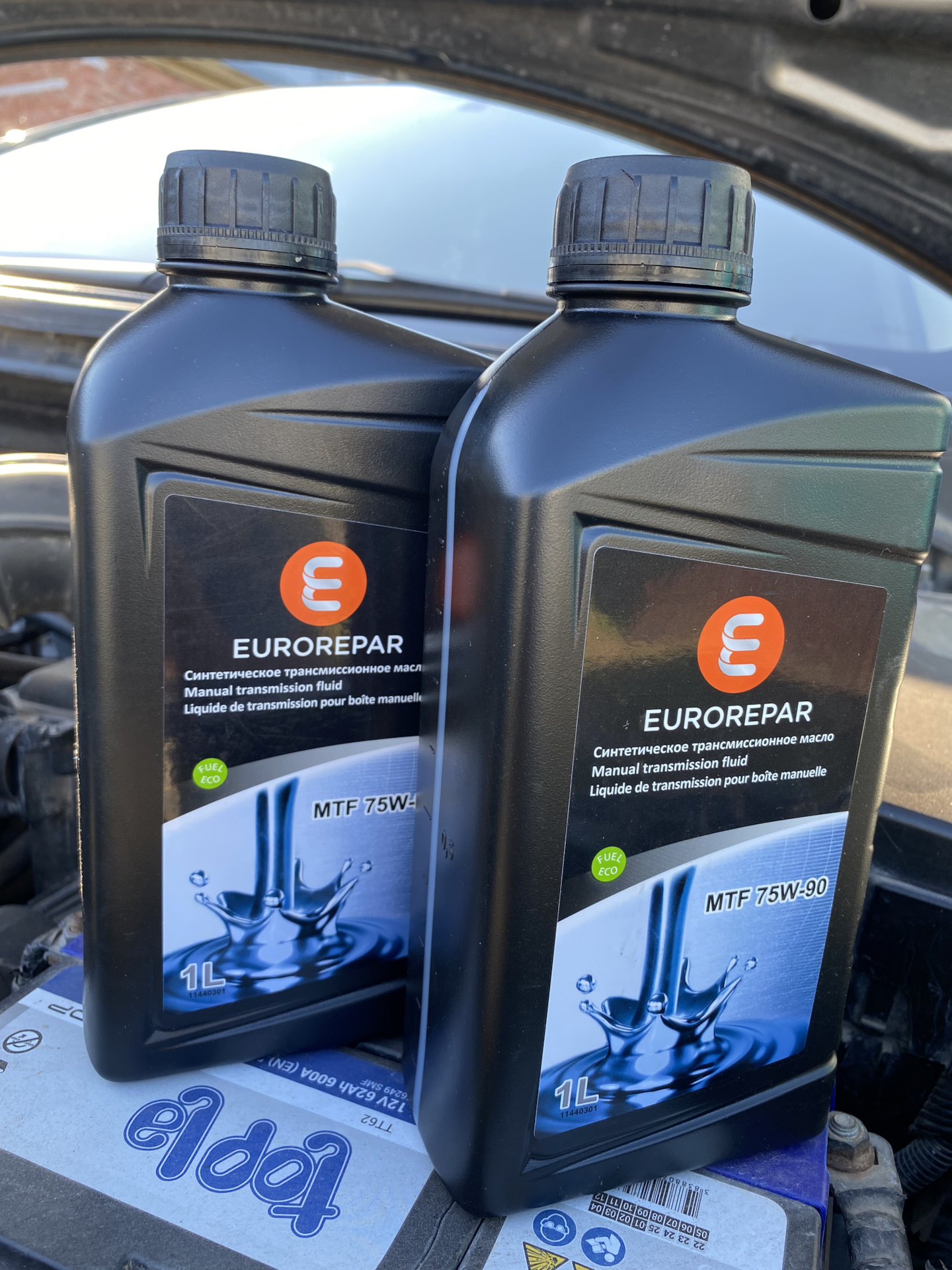 Масло в МКПП Eurorepar 75w90 — KIA Cerato (2G), 1,6 л, 2011 года ...