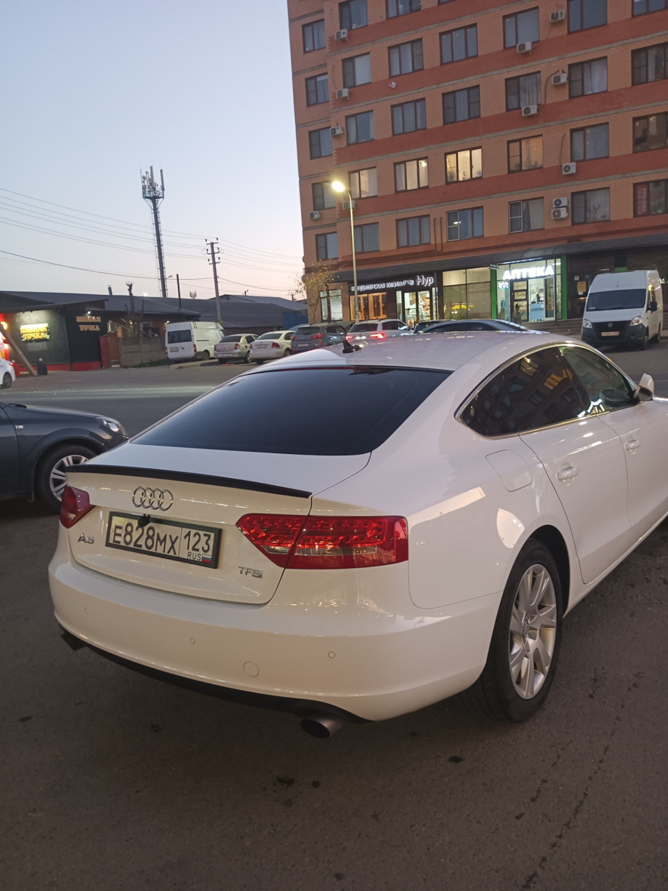 Photo from the logbook Audi A5 Sportback (1G)