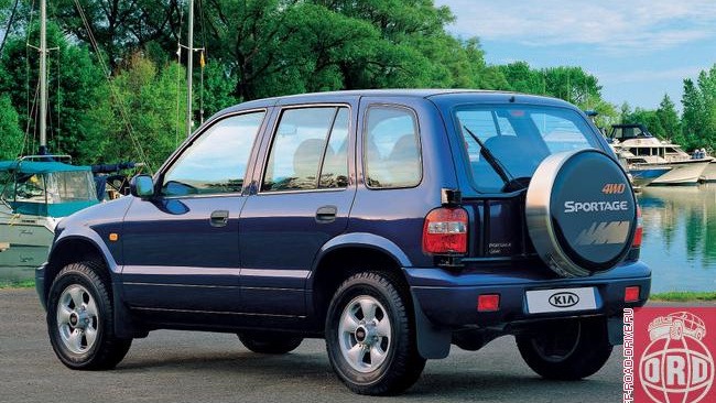 Kia Sportage Karmann Sport SE 1996 года выпуска для рынка Великобритании и Ирлан