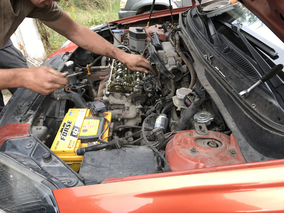 Замена магистрали отменяется, устраняем последствия порванного ремня ...