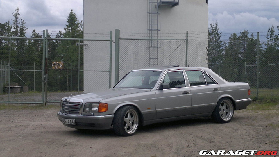 Мерседес w126 stance