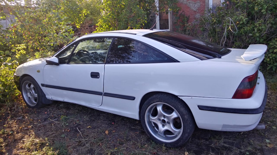 Новые диски Borbet R17 с полочкой)) — Opel Calibra, 2 л, 1995 года ...