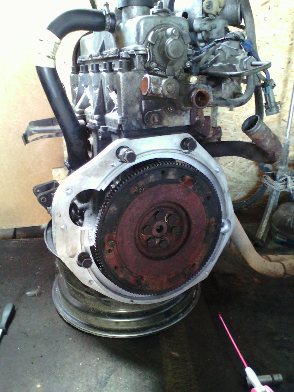 подготовка к установке ваз мотора на луаз — ЛуАЗ 969, 1,5 л, 1985 года ...