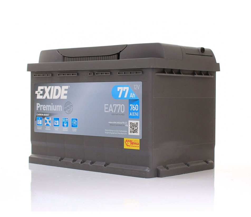 Аккумулятор Exide Premium Ea770 Купить