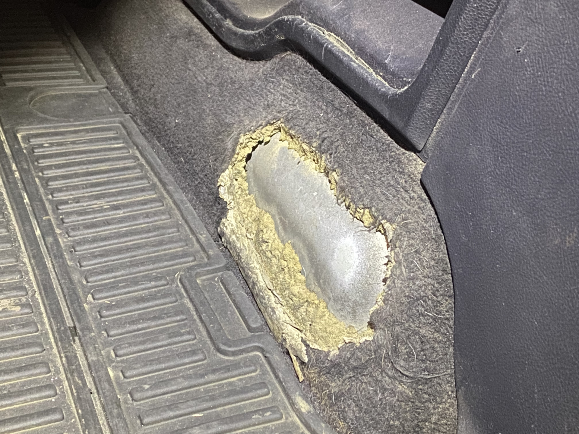 Замена ковролина багажника — Land Rover Discovery IV, 3 л, 2010 года ...