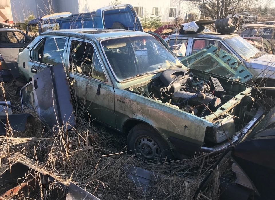 Брошенные авто в европе