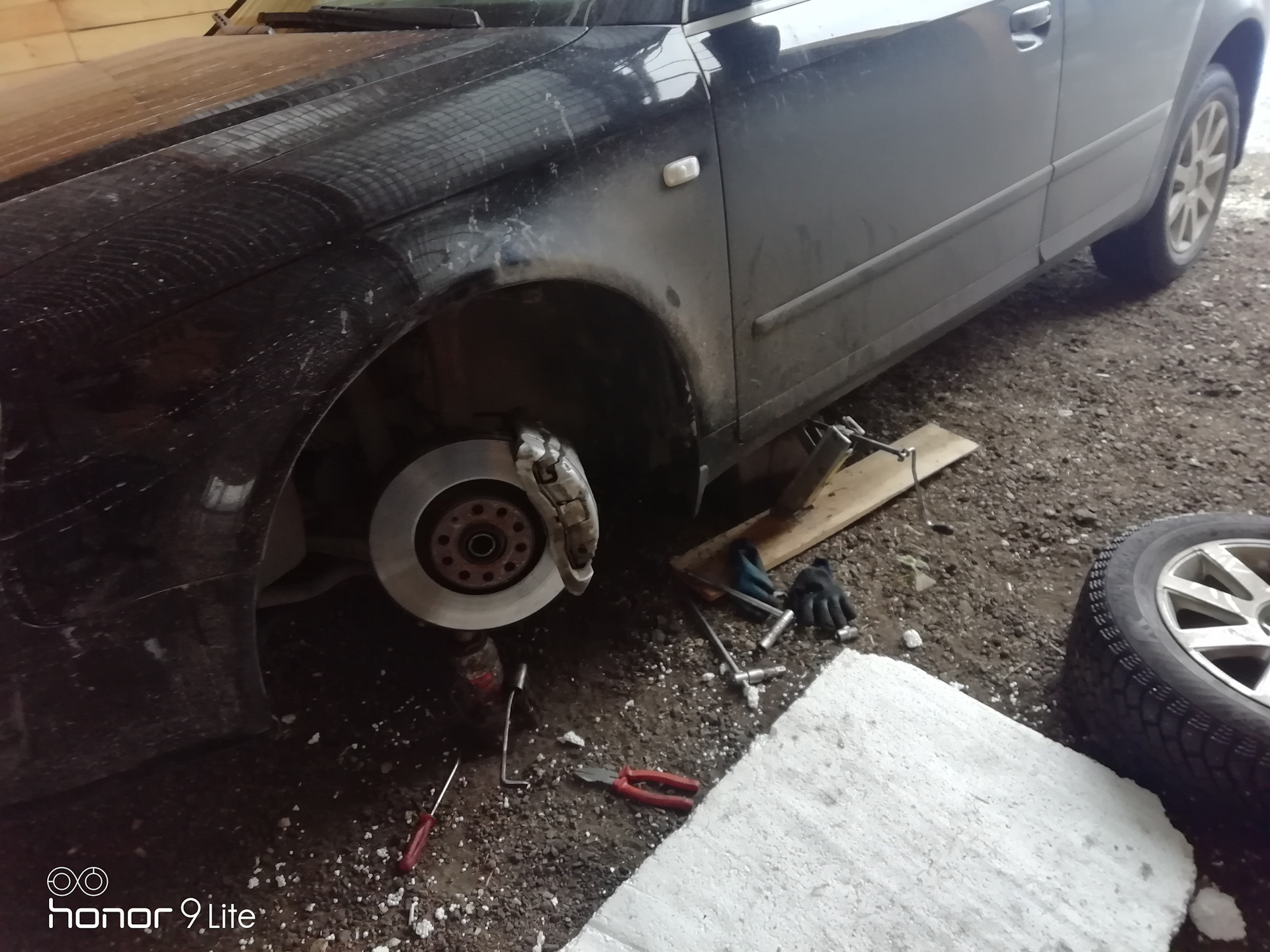 Замена наружнего шруса ауди а4 в7 — Audi A4 (B7), 2 л, 2006 года ...