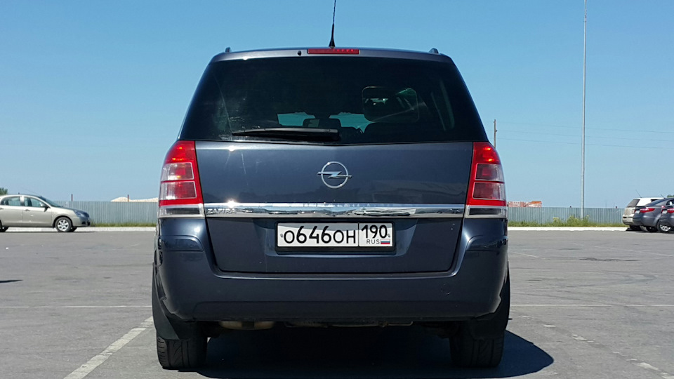 Opel Zafira "Синий Немец"