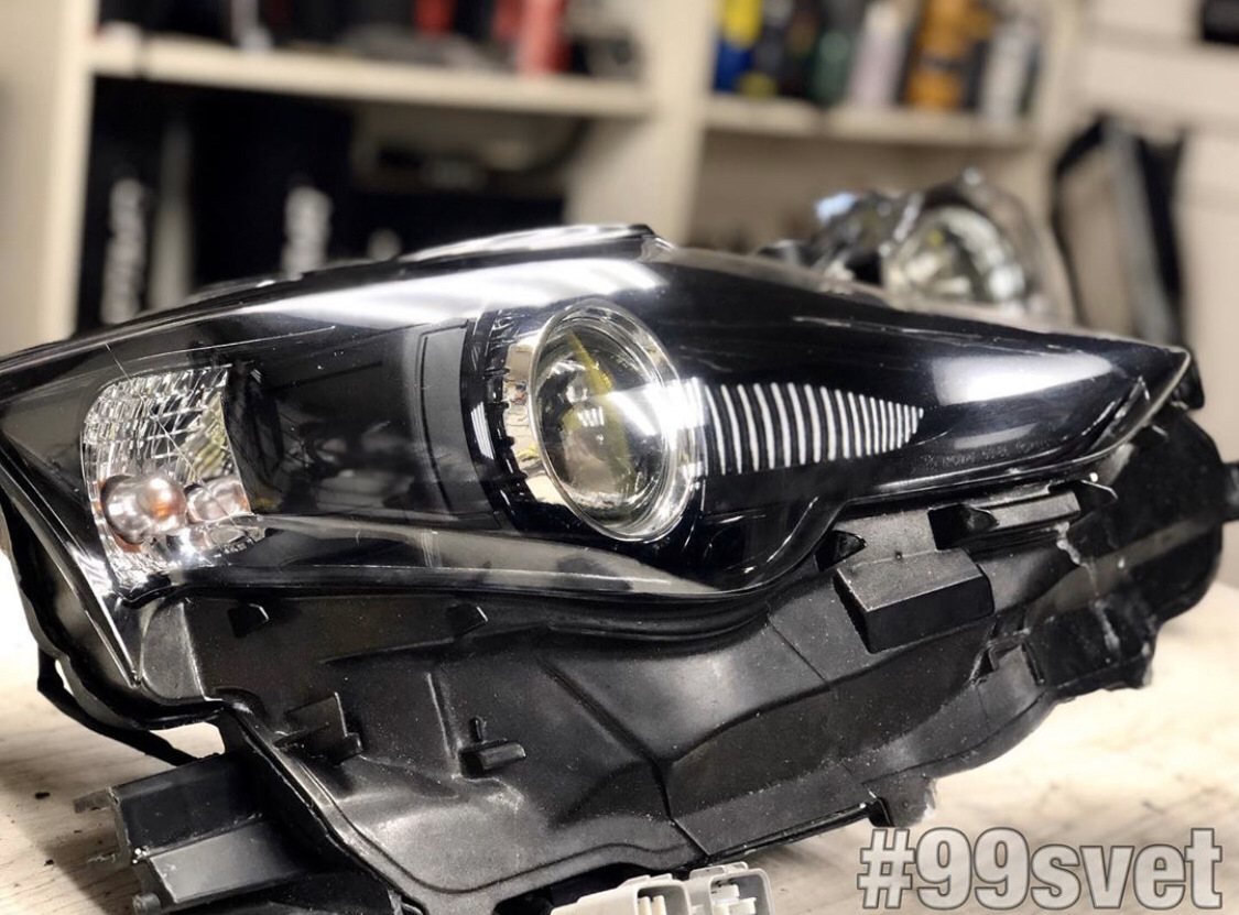 Тюнинг фар lexus is250 — 99svet на DRIVE2