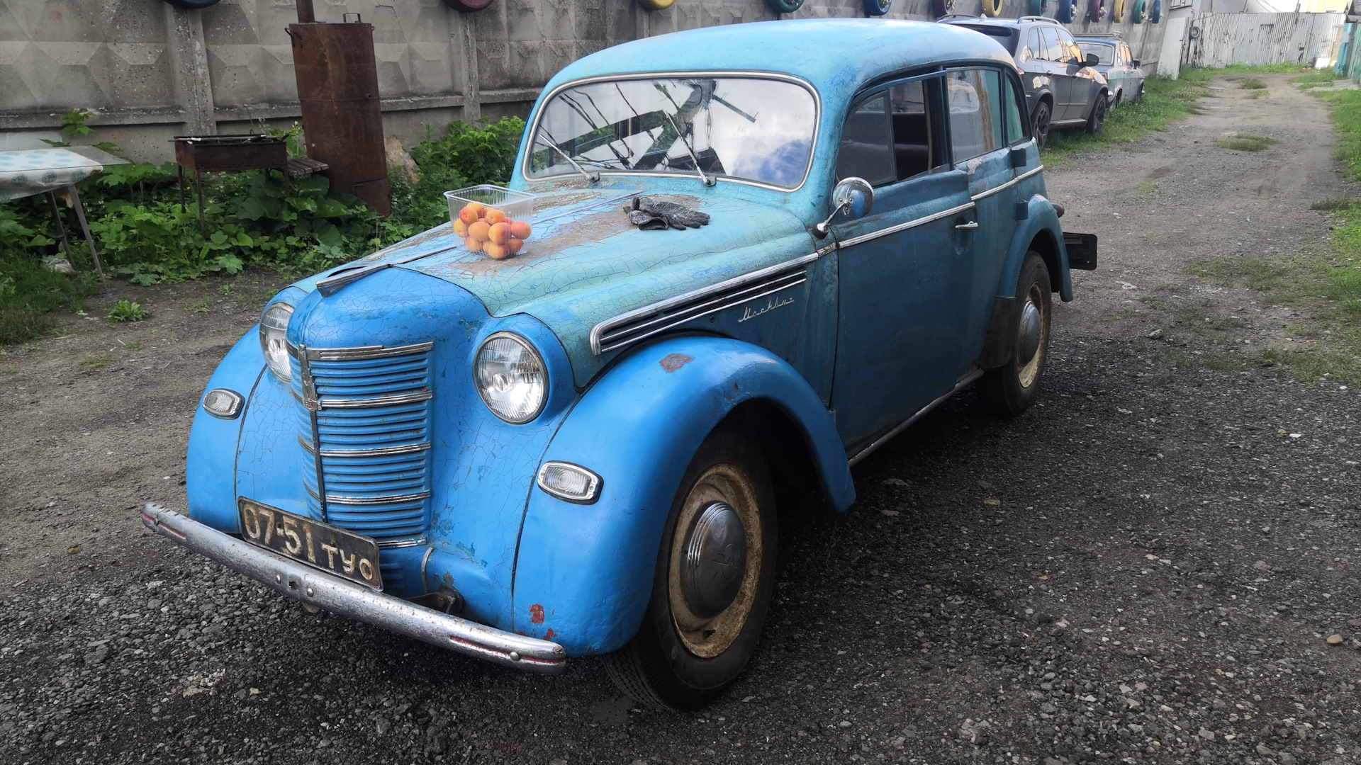 Москвич 401 1.3 бензиновый 1954 | Иван Валерьевич на DRIVE2