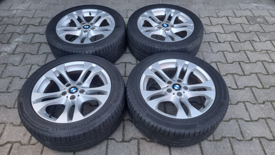 Шины летние Continental 235/50 R18, литые диски 8Jx18 ET46 5x120 на BMW ...