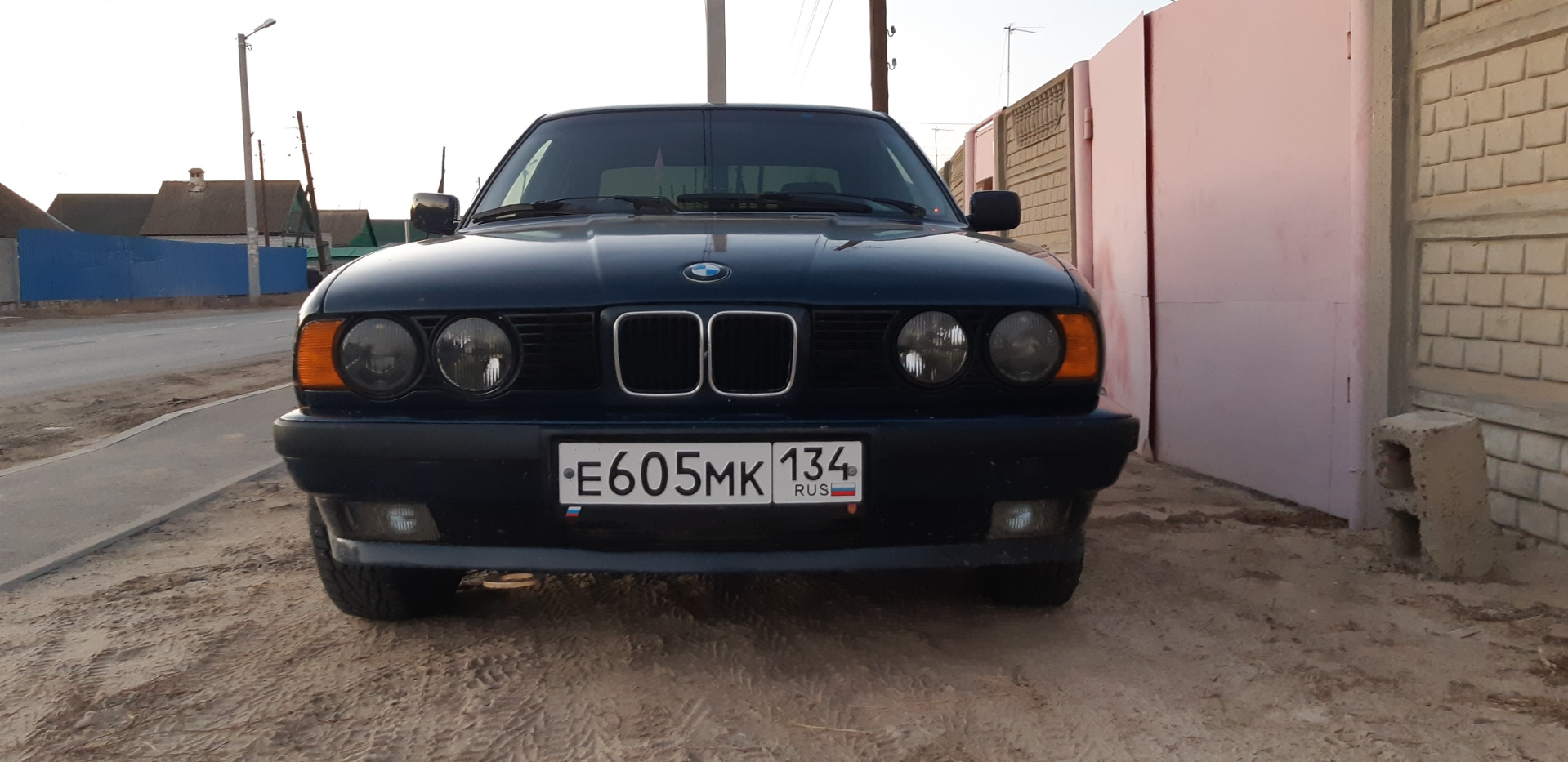 Bmw e34 стук в задней