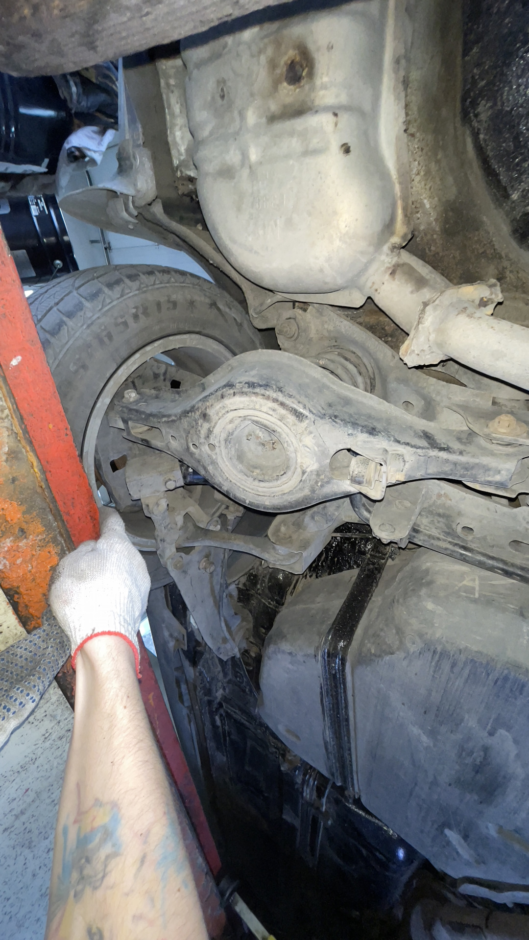 Нежданчик задней подвески — Mazda 6 (1G) GG, 2 л, 2005 года | визит на ...