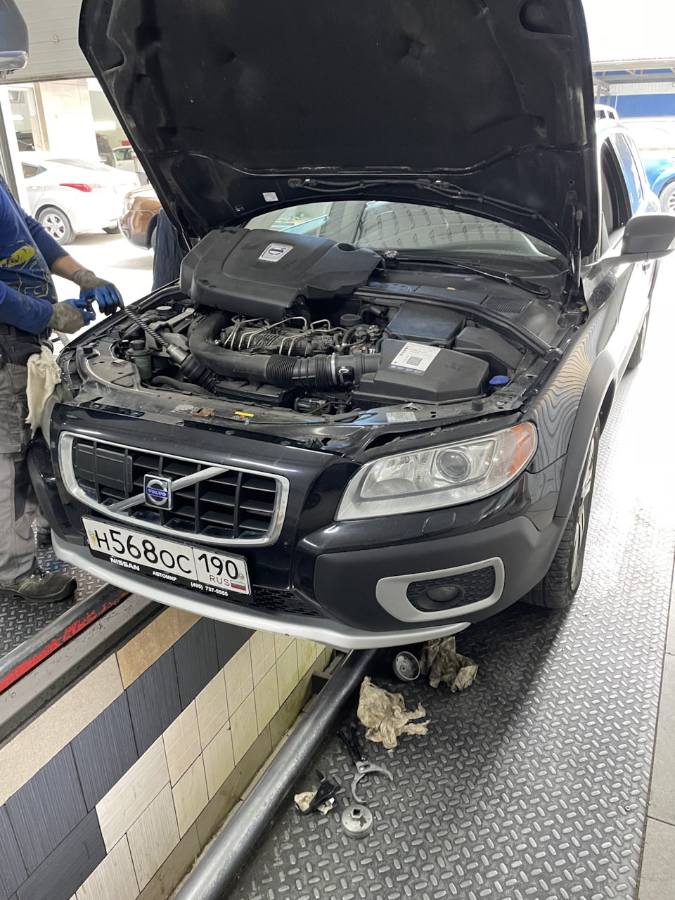 Замена масла в двигателе и АКПП — Volvo XC70 III, 2 л, 2011 года | плановое  ТО | DRIVE2