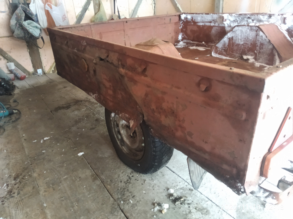 Переделка прицепа КЗАП — Сообщество «Прицепы» на DRIVE2