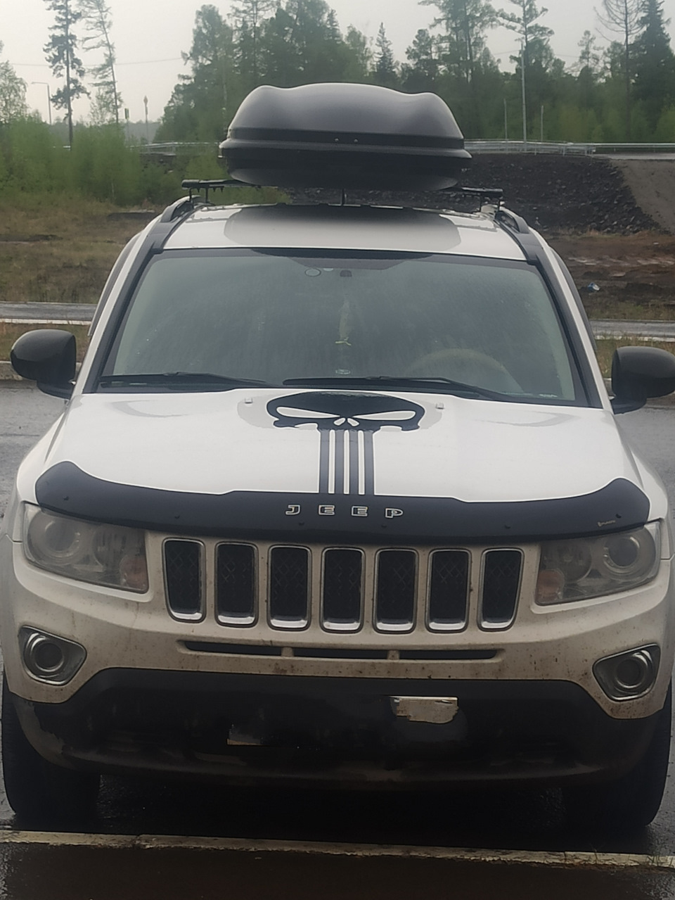 Наконец-то установил короб — Jeep Compass (1G), 2,4 л, 2011 года |  аксессуары | DRIVE2