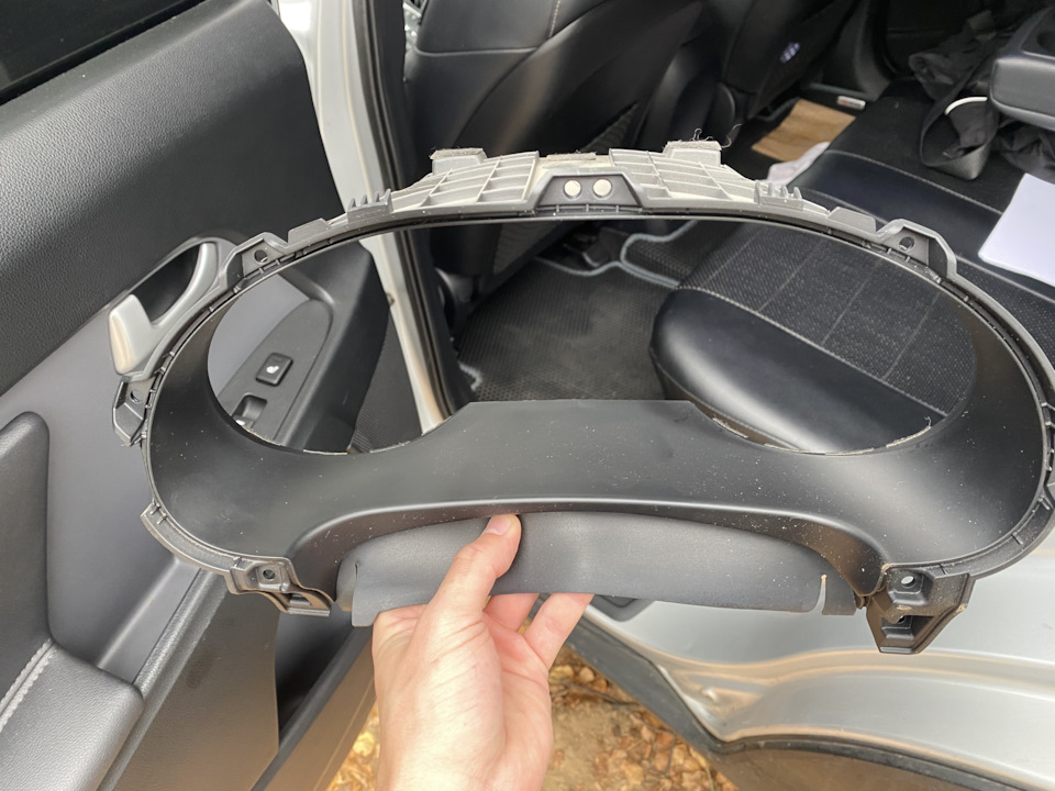 Приборная панель supervision — KIA Sportage (3G), 2 л, 2010 года ...