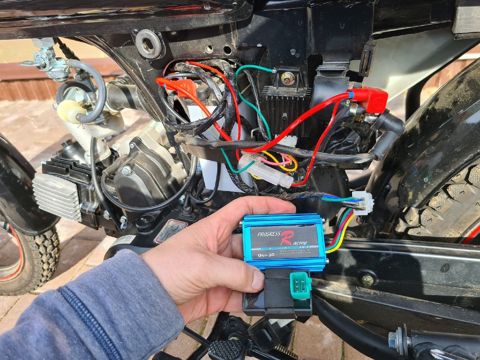 Не удержался и затюнячил мопед Альфа — DRIVE2