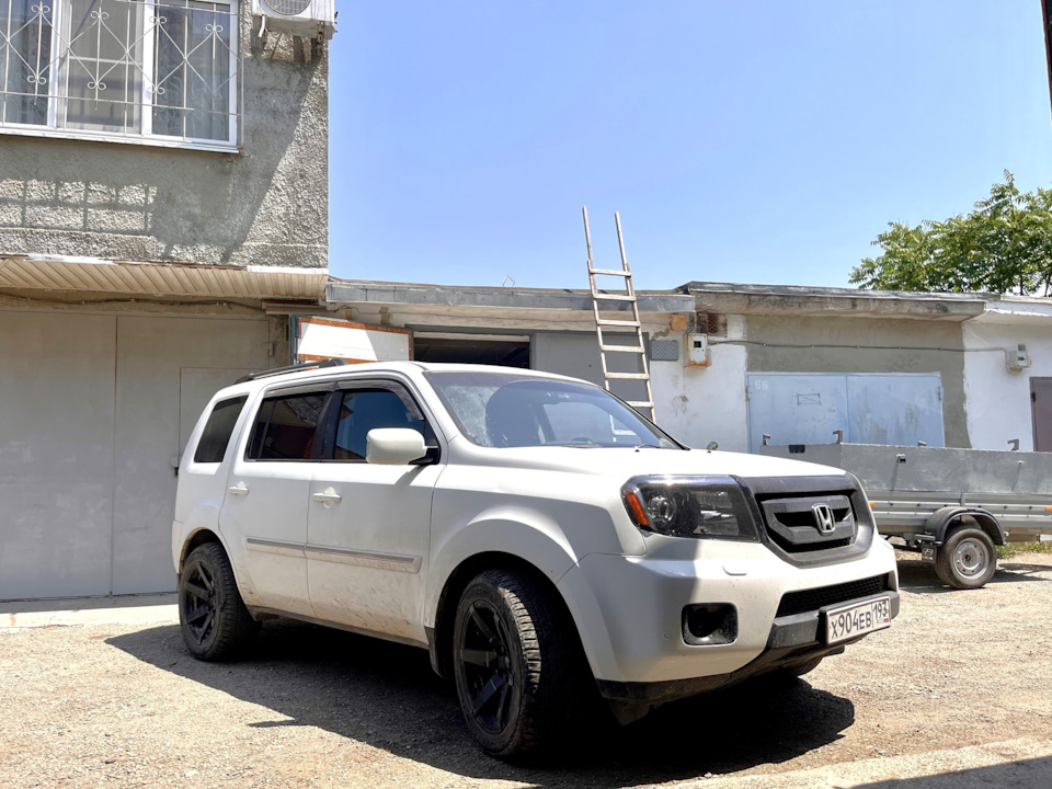После осмотра. — Honda Pilot (2G)