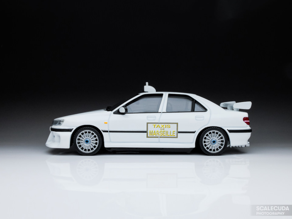 1 43 Peugeot 406 Taxi 3 Aoshima