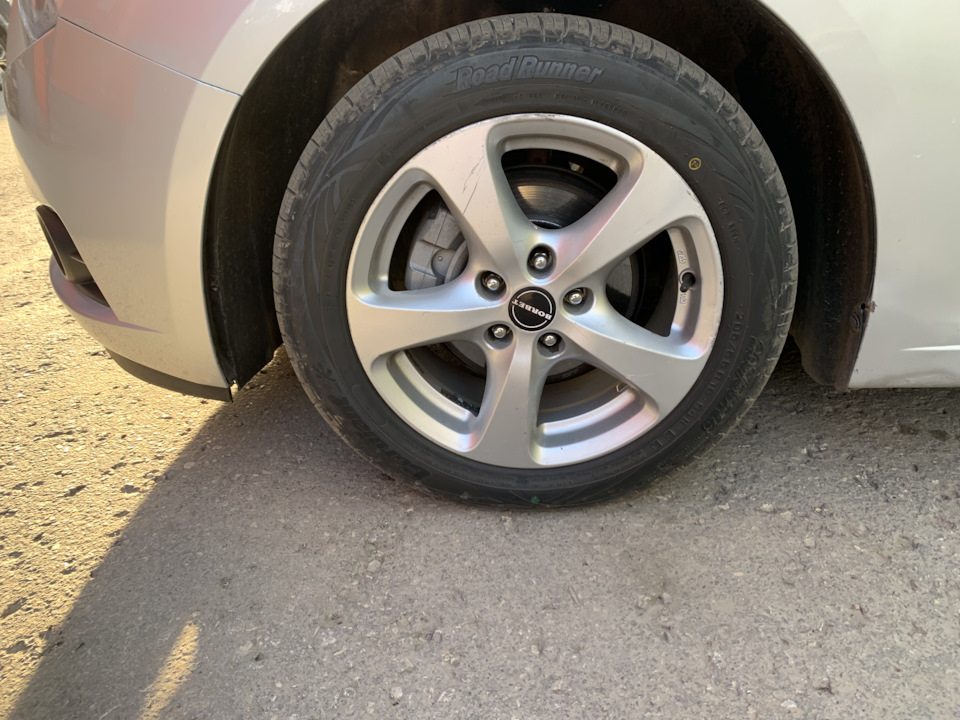 Cordiant Road Runner PS-1 205/55 R16 — Chevrolet Cruze Hatchback, 1,6 л ...