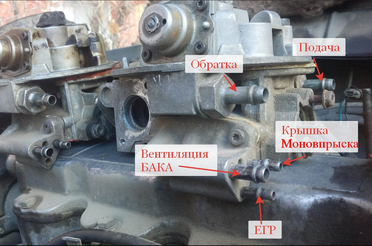 устройство карбюратора солекс