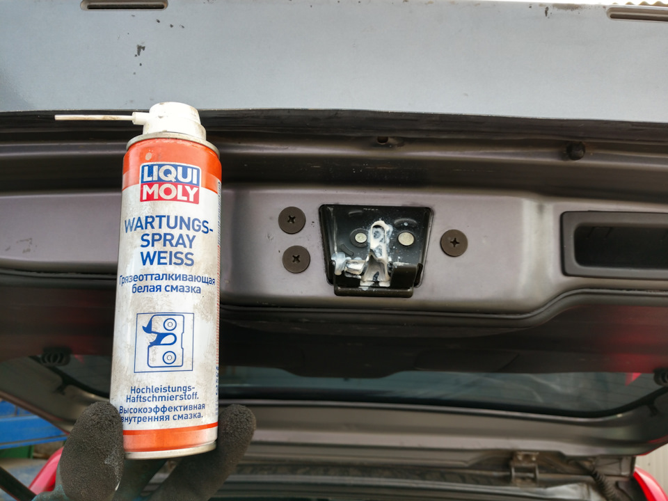 Грязеотталкивающая белая смазка Liqui Moly Wartungs-Spray Weiss ...