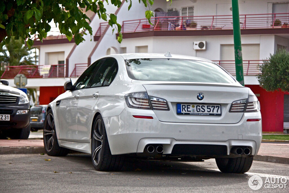 BMW m5 f10 фары