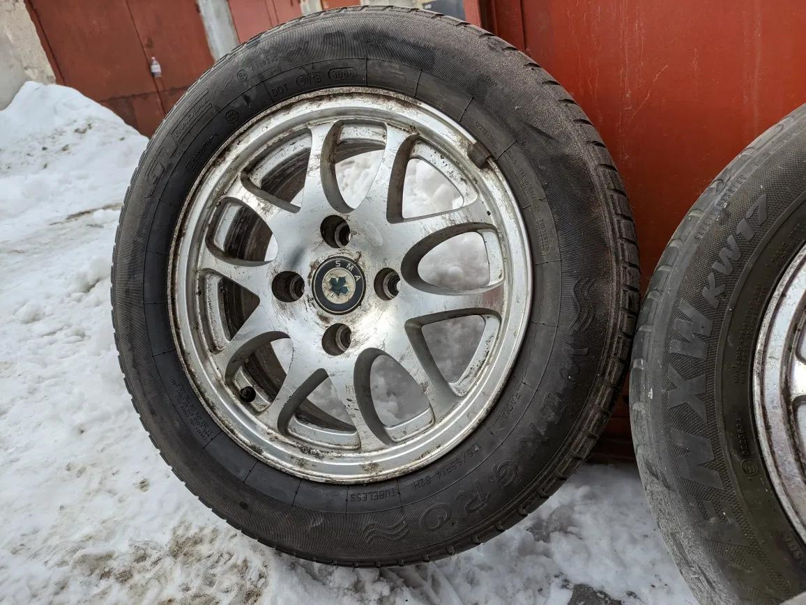 Диски 108/4 R14 ET24 от SMA на Fiesta — Ford Fiesta (Mk V), 1,2 л, 2007 ...