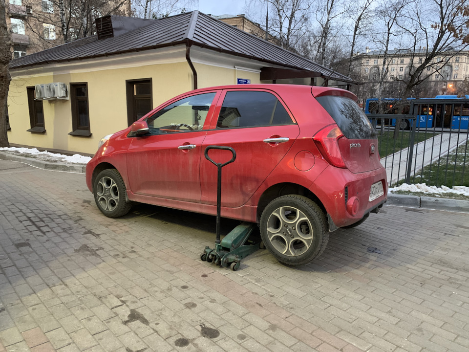 Зимняя резина Sailun Ice Blazer Alpine+. Часть 3. — KIA Picanto (2G), 1 ...