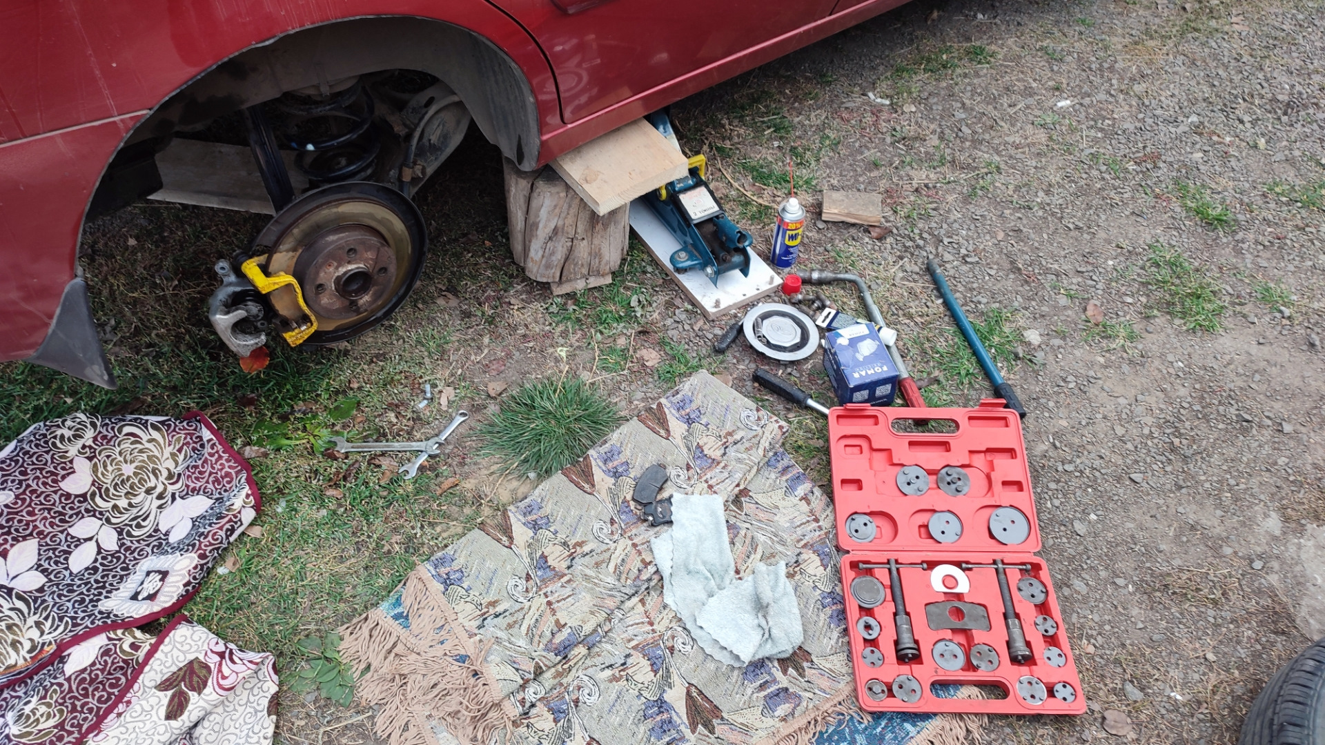 SIDRSANYA. Замена задних тормозных колодок или ЗДТ на Ланосе — Daewoo ...