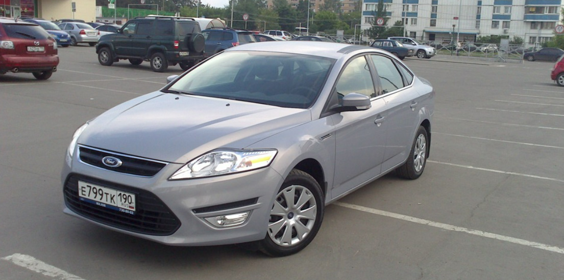 Цвета и коды красок Mondeo IV — Ford Mondeo IV, 2,3 л, 2009 года ...